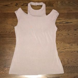 Bailey/44 Choker Neck/Bare Shoulder Top